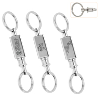 Triangle Pull-Apart Keyholder (Chrome Finish)